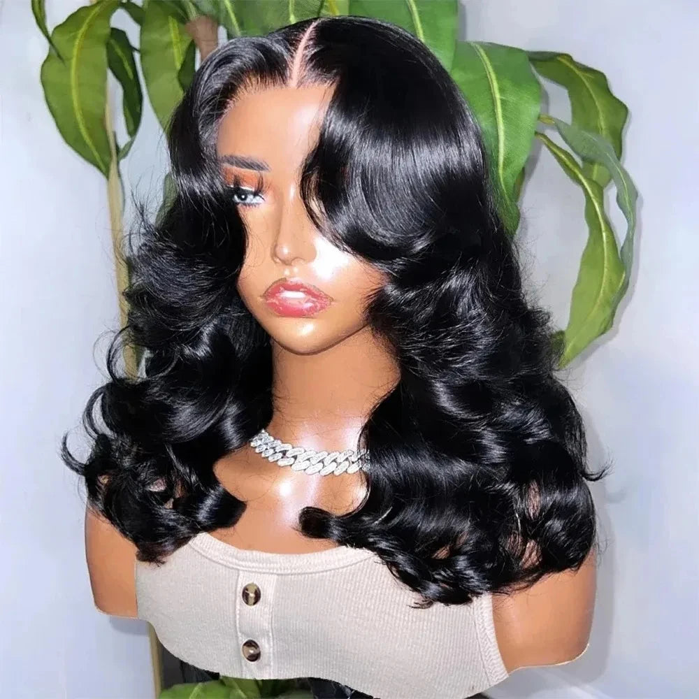 Lafino Body Wave Lace Front Wig 13x6 13x4 Loose Body Wave 5x5 Hd Lace Closure Wig 4x4 Closure Human Hair Wig Short Bob Human Wig
