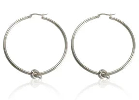 Luxury Shiny Zircon Hoop Earrings for Women Trendy Golden Stainless Steel Wed Ear Geometric Circle Earring Jewelry Pendientes