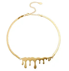 Delicate Stainless Steel Pendant Necklace