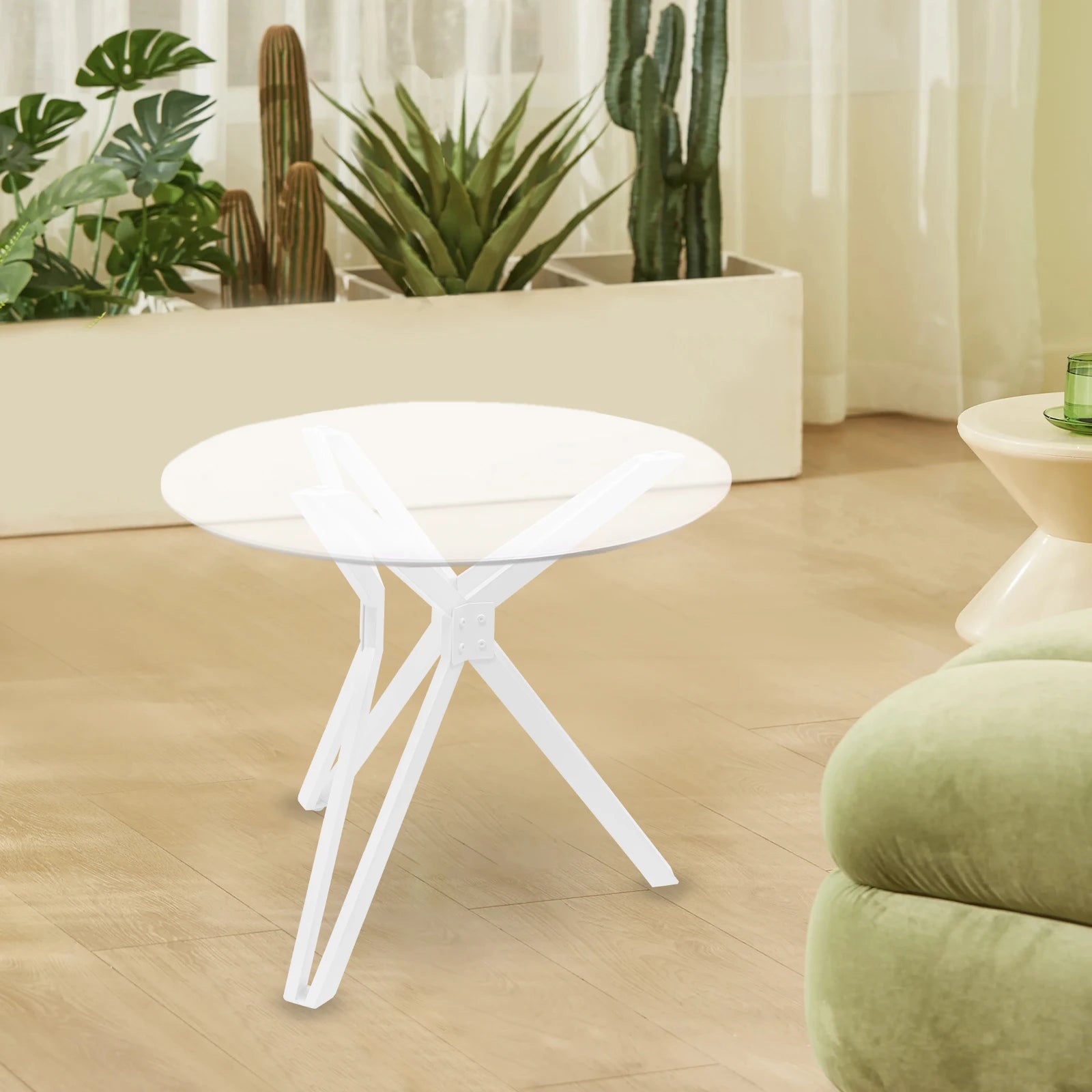 Iron Metal Table Legs, Triangular Cross Stable Structure,Excellent Load-Bearing Capacity,Modern Table Base Table Assitant