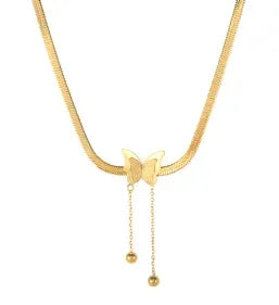 Delicate Stainless Steel Pendant Necklace