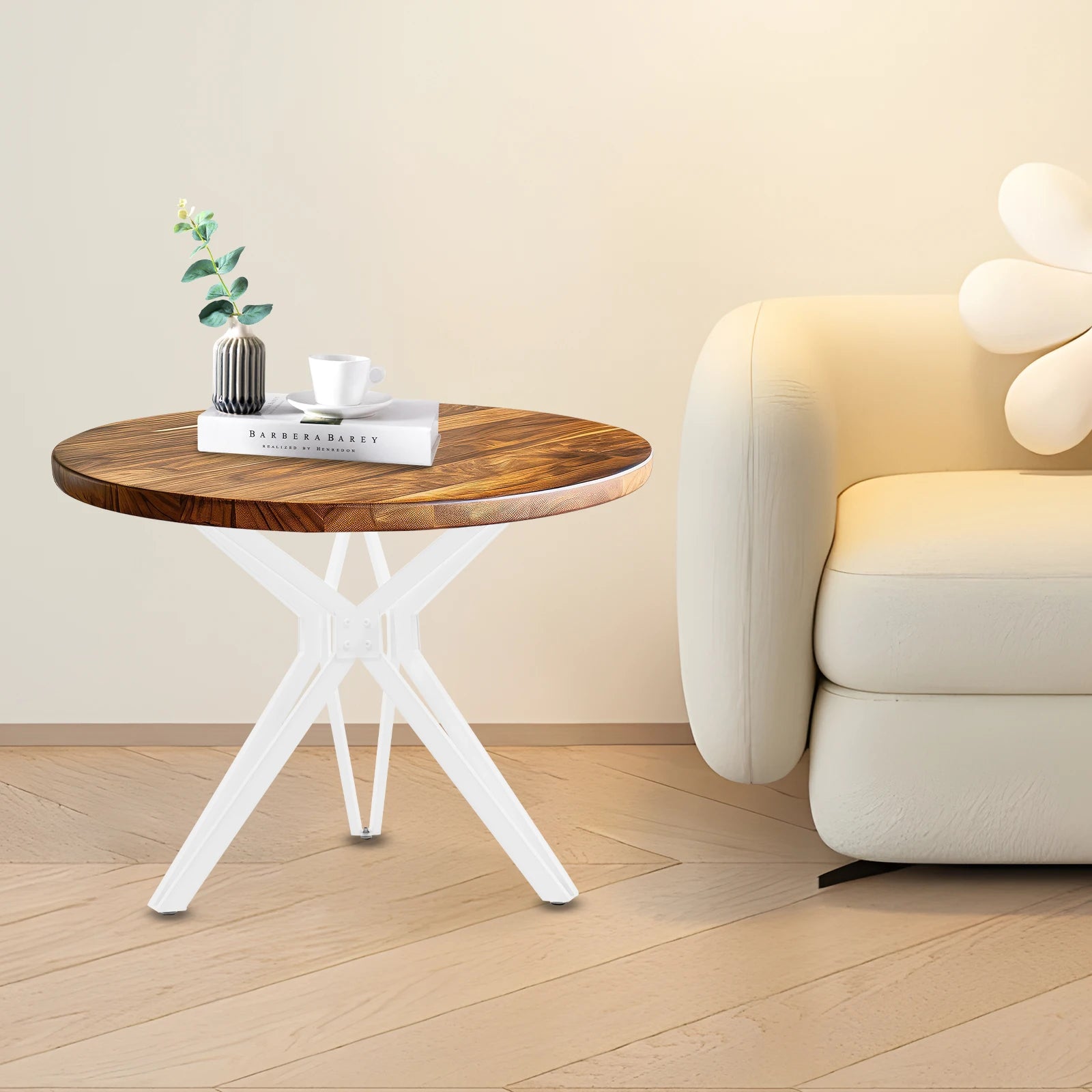 Iron Metal Table Legs, Triangular Cross Stable Structure,Excellent Load-Bearing Capacity,Modern Table Base Table Assitant