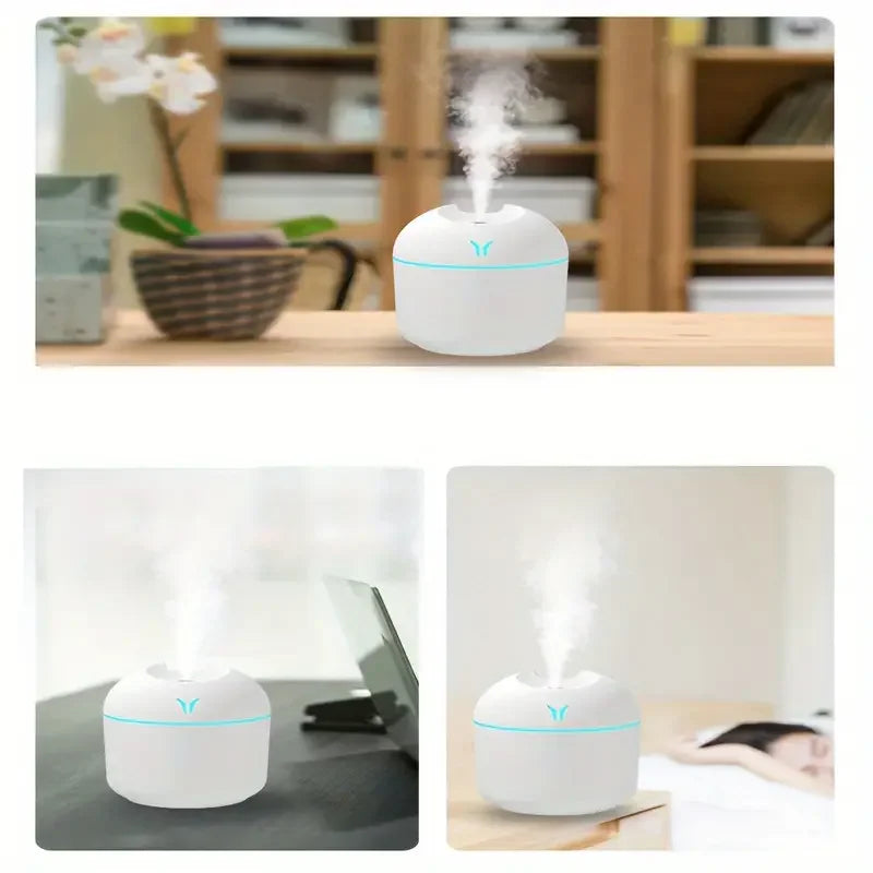 1 pc aromatherapy and humidifier, use cold mist and night light to keep the room fresh and plants healthy