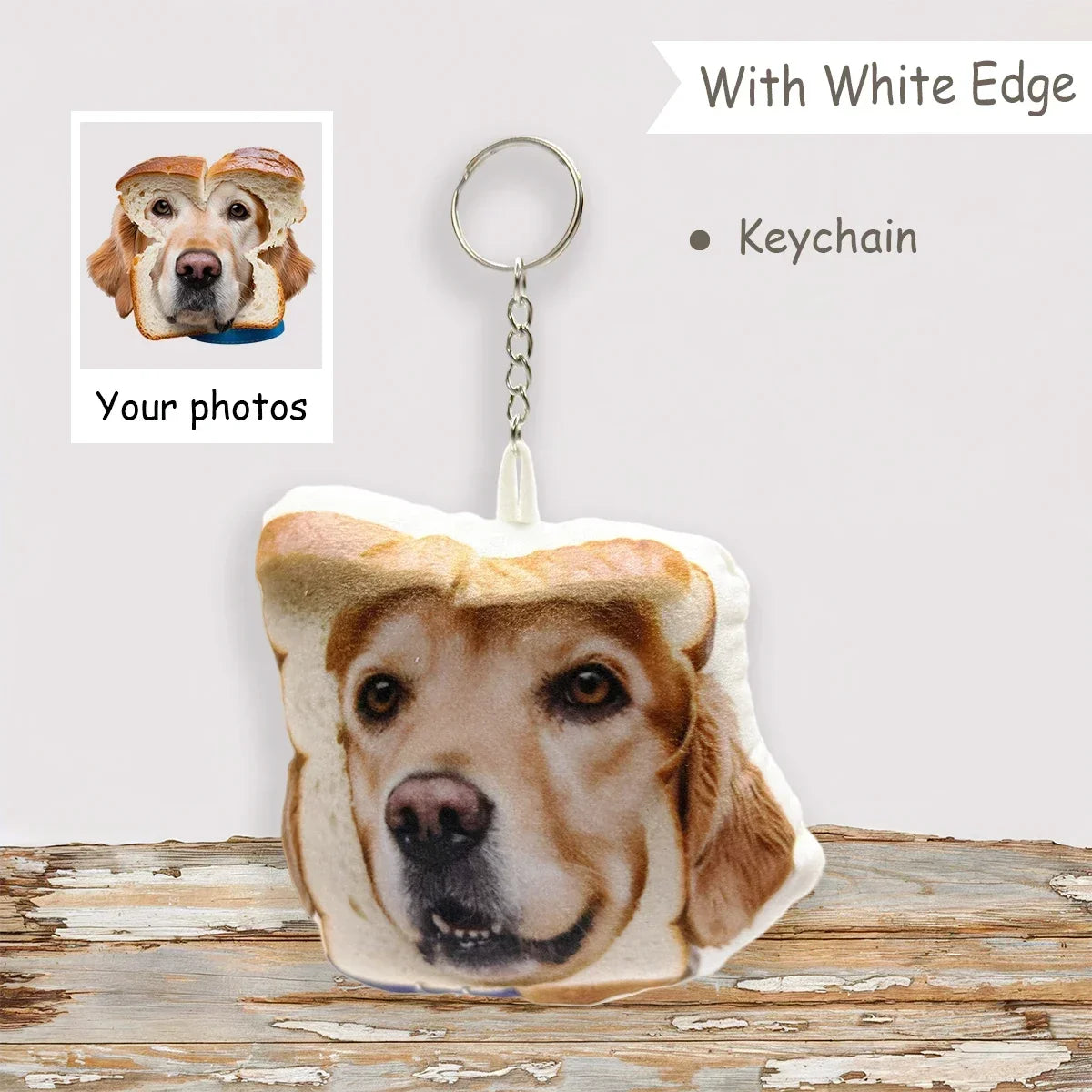 IHX Ugly Cat Dog Zany Pillow,Custom Pet 3D Pillow,Personalized Pet Pillow From Photo,Pet Loss Memorial Gift,Stuffed Toys Dolls